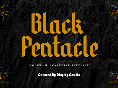 Black Pentacle youtubefont