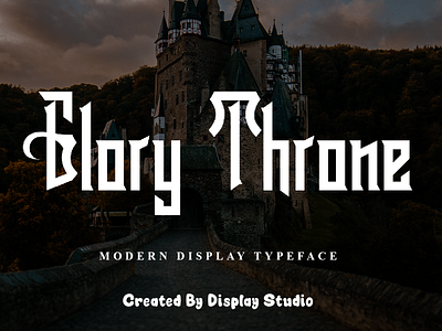 Glory Throne youtubefont