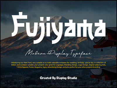 Fujiyama youtubefont