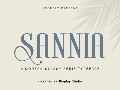 Sannia stylefont