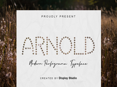 Arnold designfont