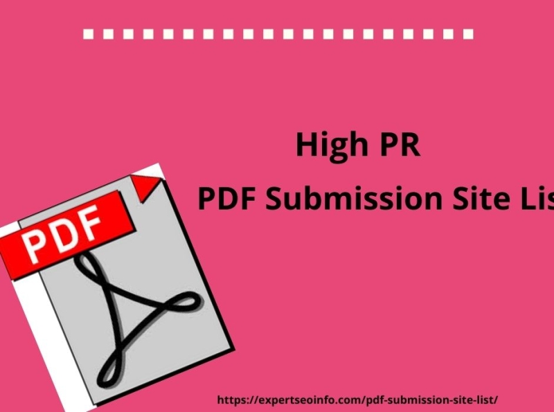 High Pr Pdf Submission Site List By Expert Seo Info On Dribbble