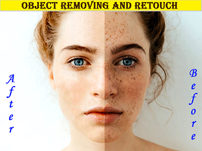 Object Removing from model image and Retouch