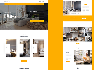 Website UI Design - Archi