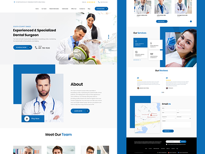 Doctor - Website UI branding illustration motion graphics photoshop