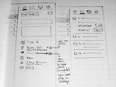 Desktop Application UI Sketches (Partial View) app desktop sketch