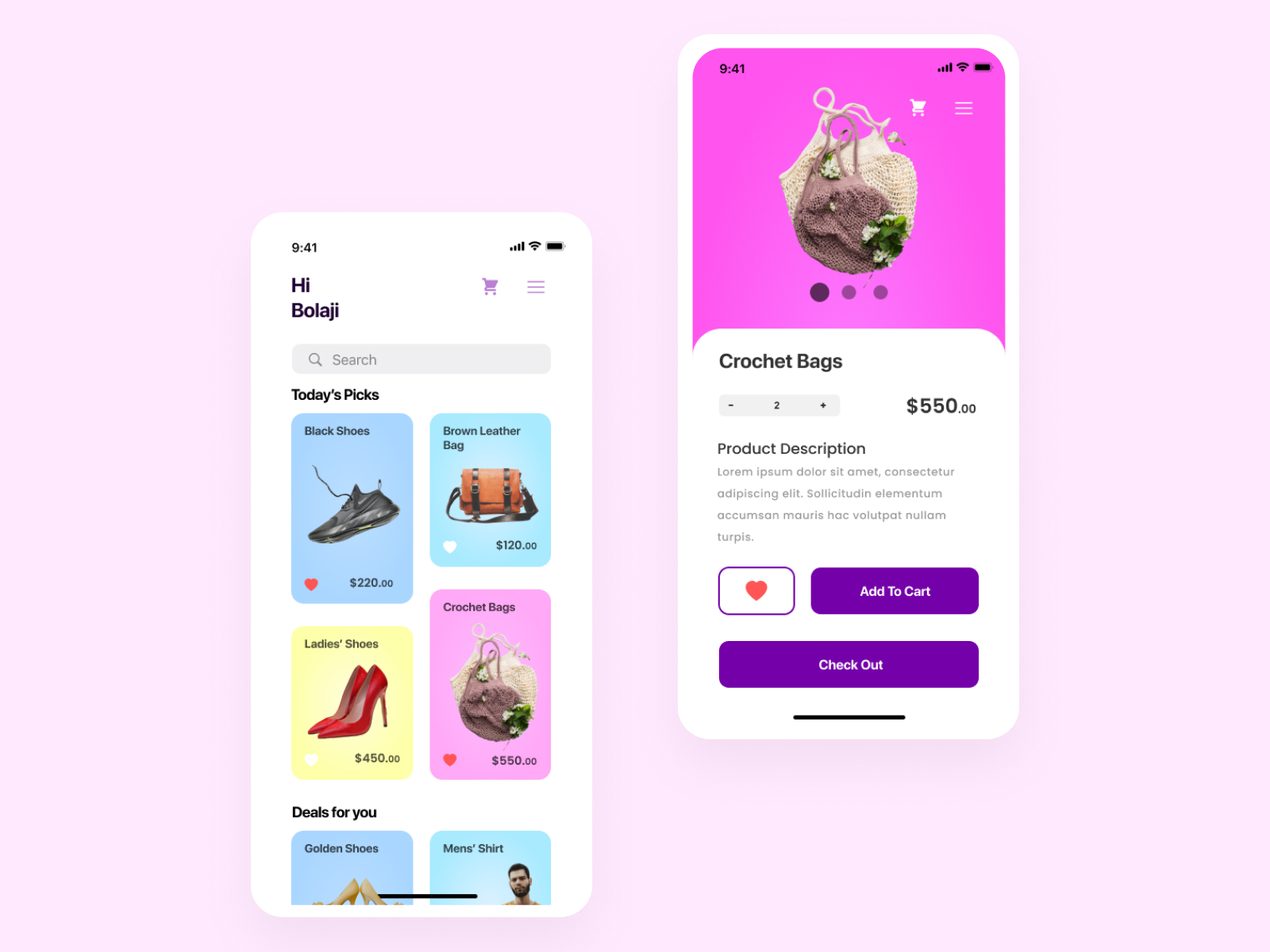 Fashion Store Mobile App by Isaac Oladele on Dribbble