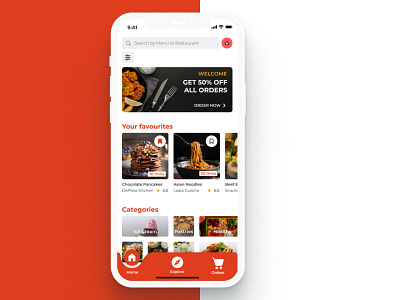 Food Ordering Mobile App