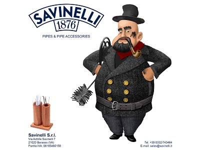 design baner ads savinelli design design art designs pipe accessories polygraphy poster printing raster smoking