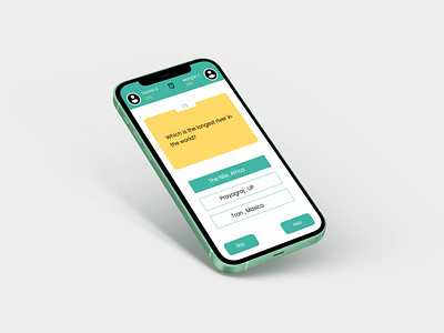 Quiz App UI app branding quiz