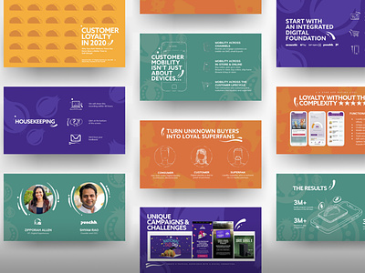 Punchh x Taco Bell - Presentation Design design graphic design presentation slide deck