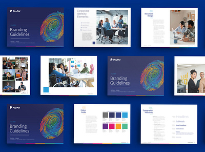 PayPal Branding Guidelines - Presentation Design branding design presentation slide deck