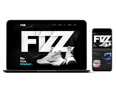 F1ZZ - Website design and development branding design ui ux website website design website development