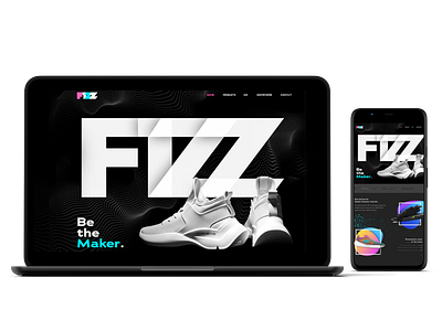 F1ZZ - Website design and development branding design ui ux website website design website development