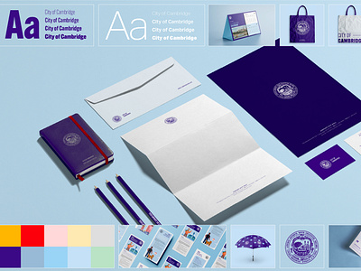 City of Cambridge - Rebranding services + Print Collaterals