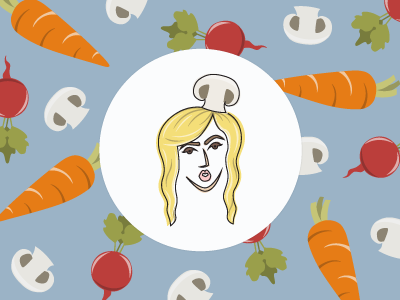 'The Crafty Veganista' Icon Artwork