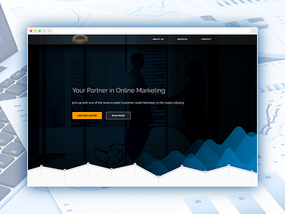 Marketing Company - Landing Page