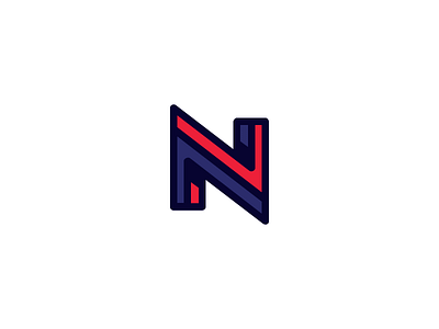 Letter N logo design identity letter logo mark monogram n symbol