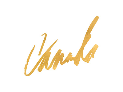 Canada Handwritten Lettering canada custom design gold hand handwritten illustration lettering olympic type typography winter