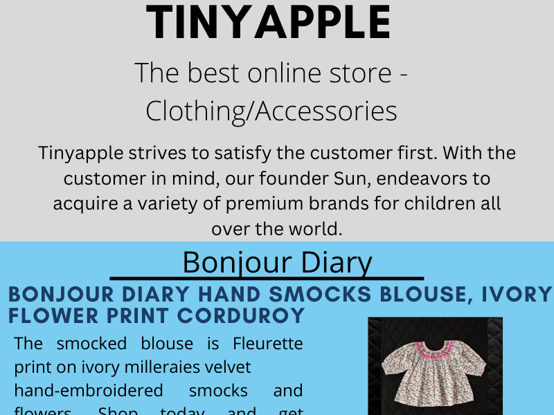 Bonjour Diary Kids Collection by Tinyapple on Dribbble