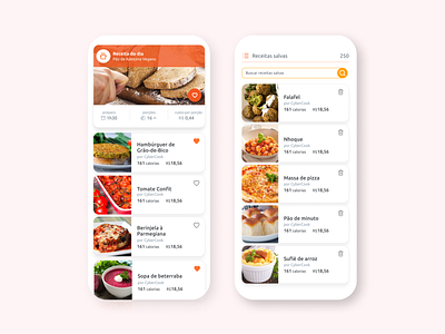 Recipe Website Design food recipe ui website