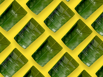 Kela - Green banana flour brand brand identity branding design greenbanana illustration packaging