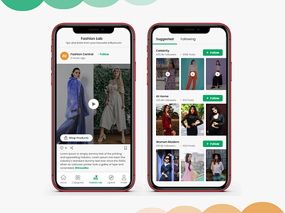 Shopping Mobile App fashion shopping app ui uiux