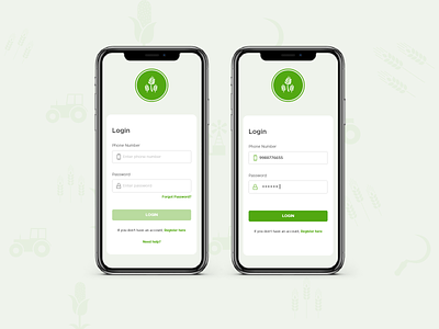 Login UI Design