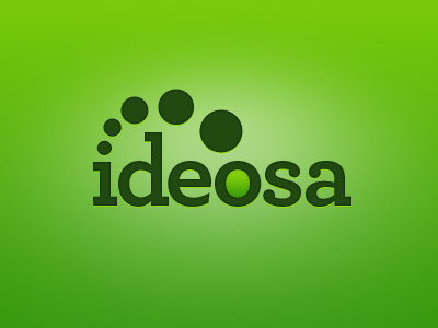 Ideosa branding coming soon green logo side project