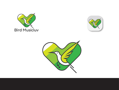 Kingfisher bird logo design ahmdmasum bird logo brand identity branding custom logo design illustration logo logo design love logo love music minimal msmcreation msmlogocreation music logo