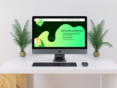 Lemon Co Branding- Our Own Branding agency app branding design dribbble dribble logo minimal typography ui web web design website
