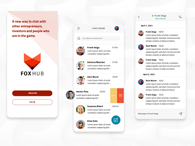 Messaging App Daily UI 13