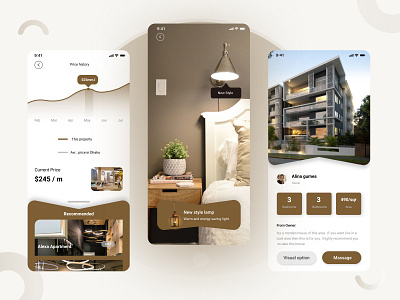 House lamp App branding design mobile app mobile app design ui ui design ui ux ux web app website