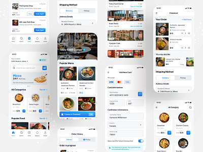Food App Ui Design app app design branding design food food app food delivery food order mobile app order pasta pizza restaurant restaurant app ui ui design ui ux ux