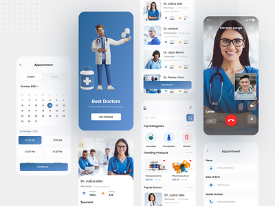 Best Doctors app ui