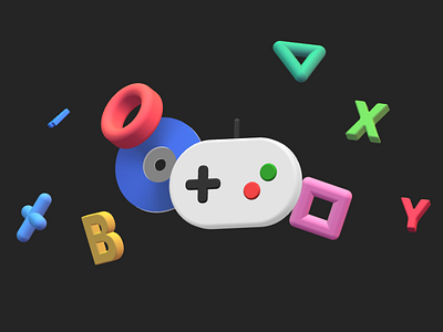 My first 3D icons