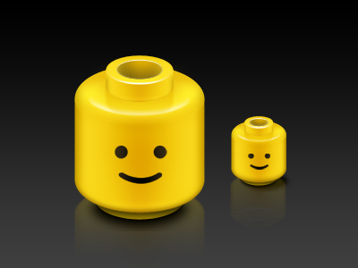 Classic lego online head