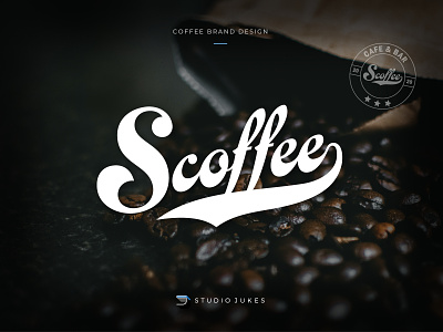 Coffee Brand Design - Scoffee brand design graphic design hero landing logo ui uidesign webdesign website