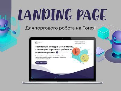 Landing Page design ui ux web website