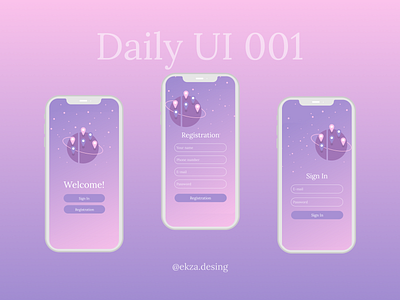 Daily UI 001