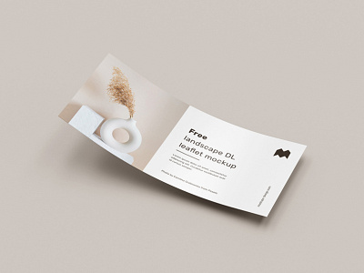 Free DL Flyer Horizontal Mockup