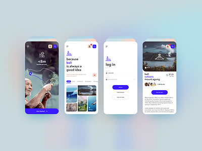 Free Travel App UI Kit (Figma) by PSDKits on Dribbble