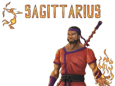 character design sagittarius