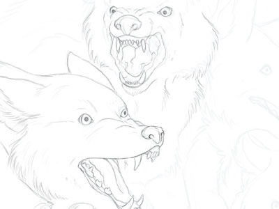 Wolves animal brynn canine drawing metheney pack wolf