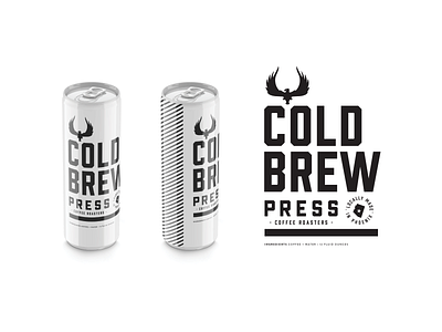 Press Coffee Slim Can Design