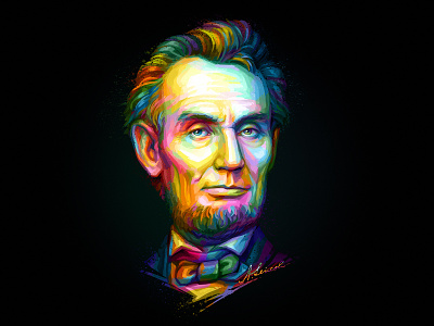 Abraham Lincoln lincoln painting portrait president