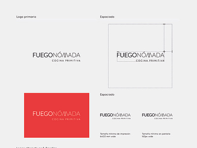 Identity Design for @FuegoNómada