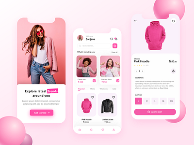 Clothing app homepage app design app homepage branding clothing homepage design designer figma design fresh design homepage design india designer ui ux