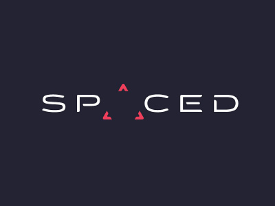 SPACED challenge challenge design logo space spaced triangle