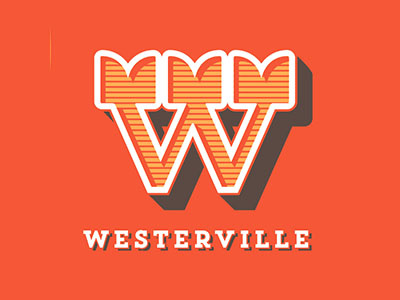 W is for Westerville lettering ohio t shirt typography w westerville